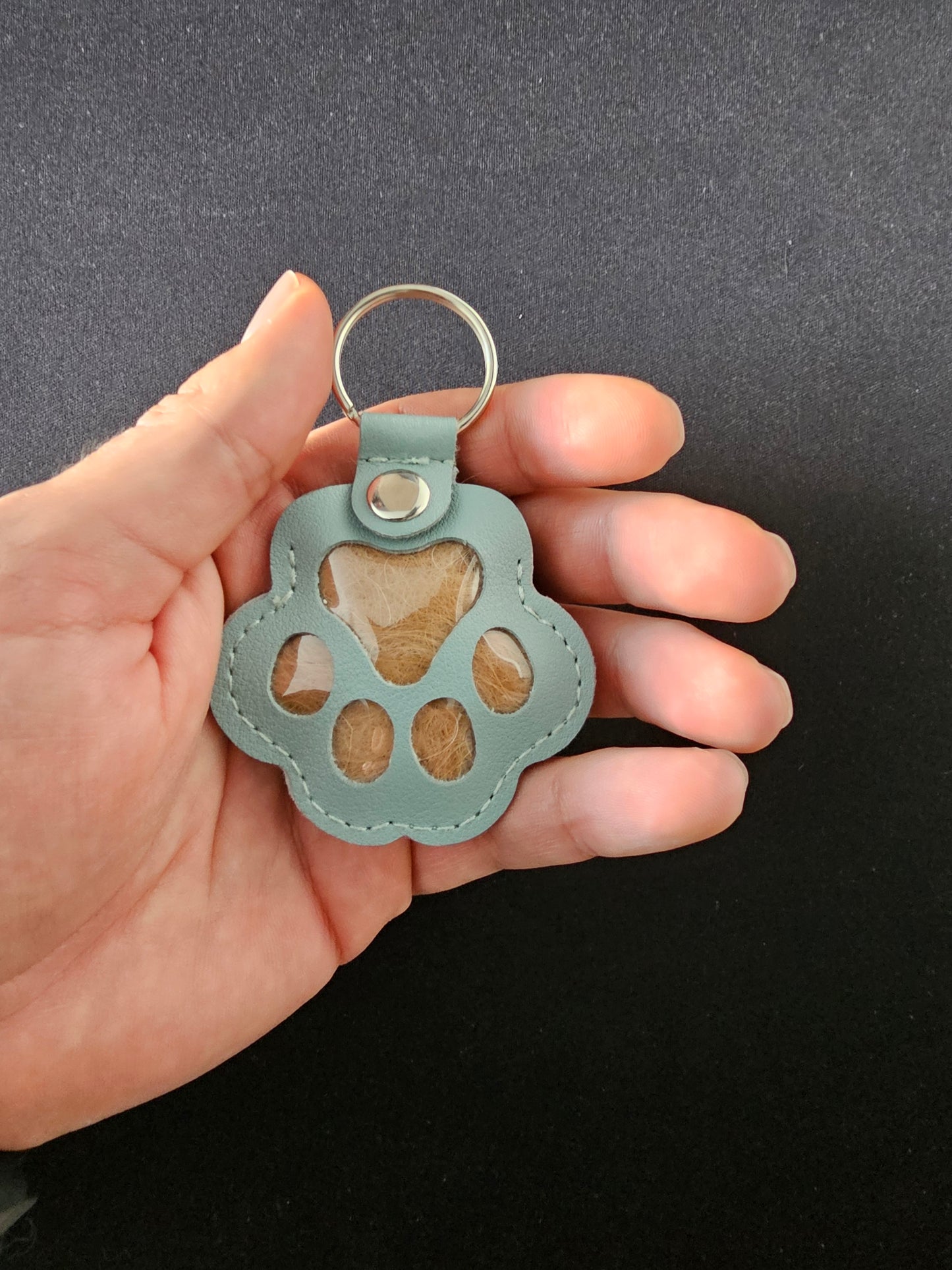 Llavero Huella de Mascota – Un pedacito de su amor, siempre contigo